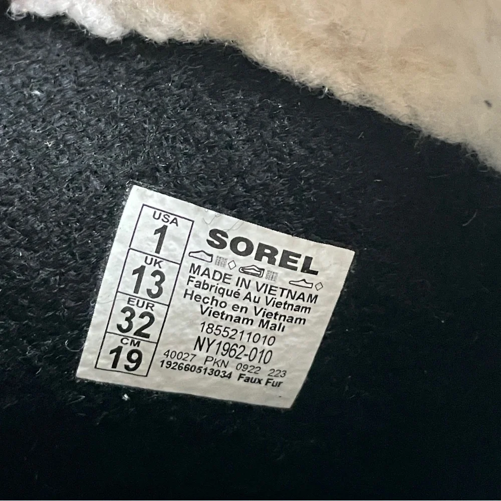 Sorel Kids Yoot Pac Nylon Waterproof Snow Boots